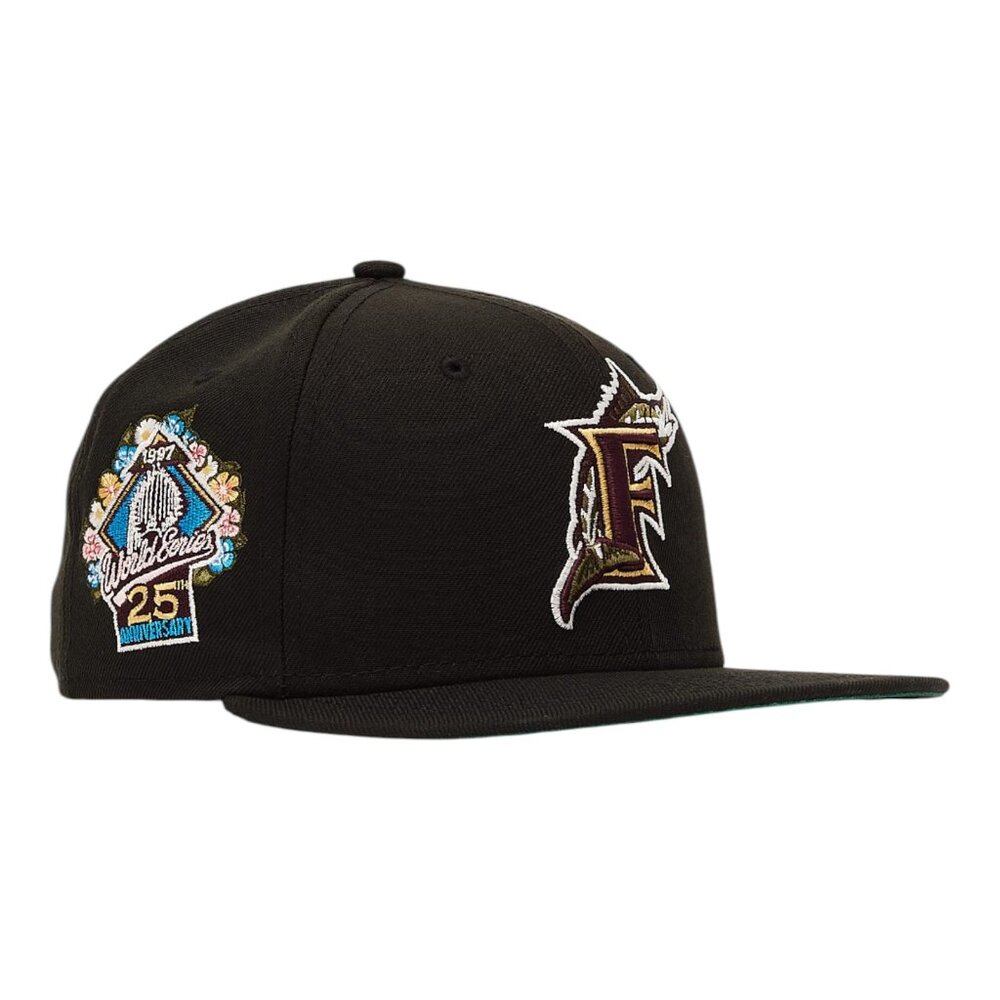 New Era Florida Marlins Botanical Fitted Hat 59FIFTY Cap - Picture 4 of 11
